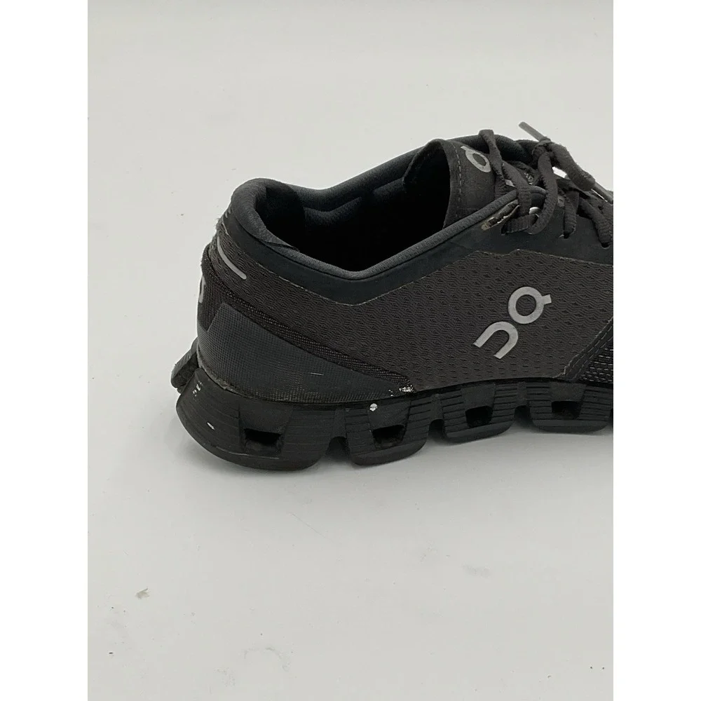 On Cloud X Women's Running Shoe Size 9 Black Sneaker Lace Up 650 Training Runner